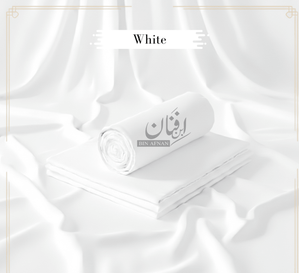Booski wash & wear white 011 - Binafnan