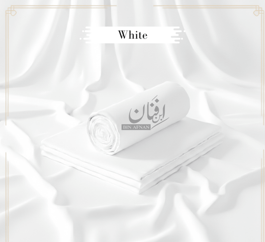 Booski wash & wear white 011 - Binafnan
