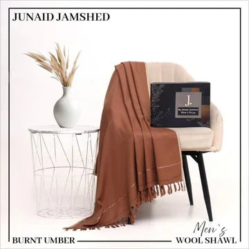 Premium wool shawl with a soft 03 - Binafnan